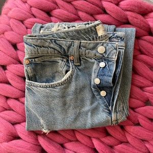 Free people straight leg jeans